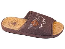 Туфли домашние мужские Tingo (коричневый)