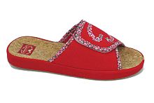 Обувь домашняя женская Home Story (красный)